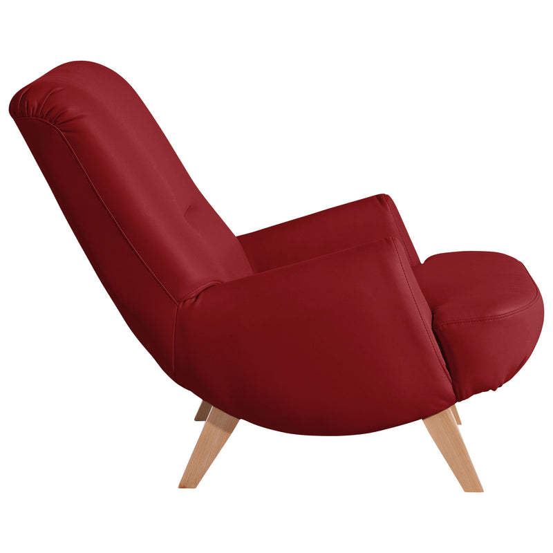 Max Winzer armchair Brandford chili