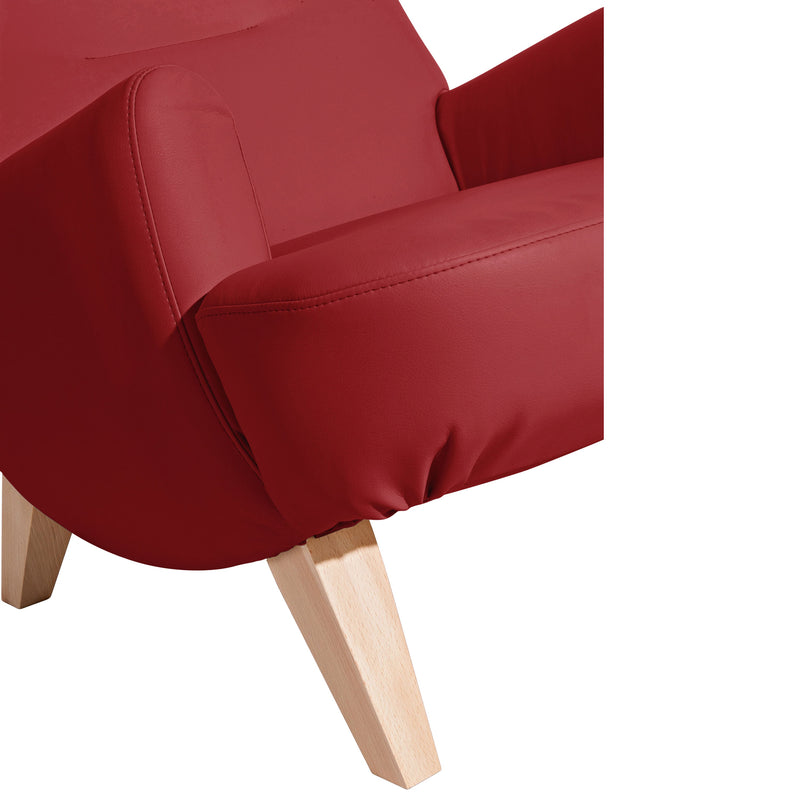 Max Winzer armchair Brandford chili