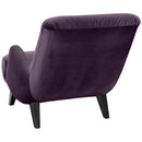 Fauteuil Brandford violet de Max Winzer