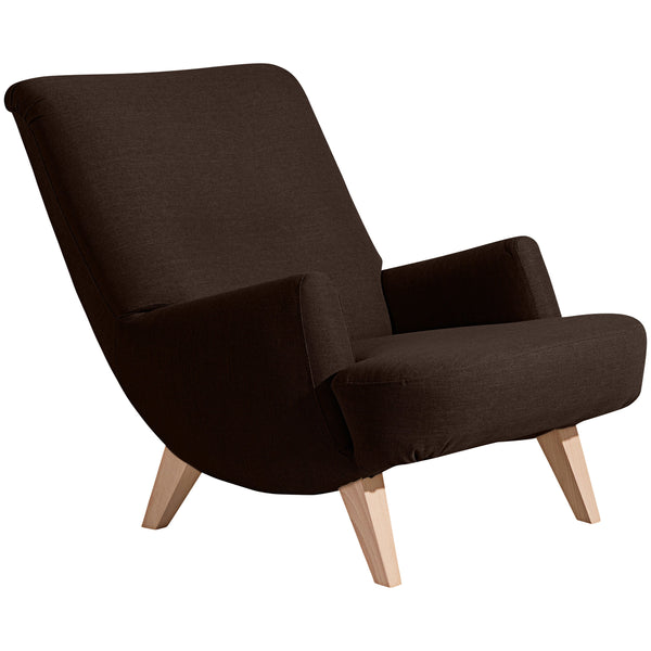 Max Winzer armchair Brandford chocolate