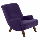 Max Winzer armchair Brandford purple
