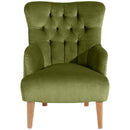 Fauteuil Brandon de Max Winzer en olive