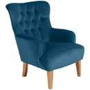 Max Winzer armchair Brandon petrol