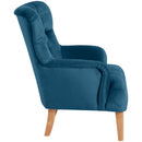 Max Winzer armchair Brandon petrol