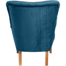 Max Winzer armchair Brandon petrol