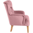 Fauteuil Brandon rosé de Max Winzer