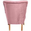 Fauteuil Brandon rosé de Max Winzer