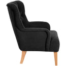 Fauteuil Brandon noir de Max Winzer