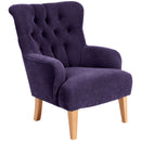 Max Winzer armchair Brandon purple