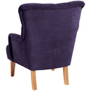 Max Winzer armchair Brandon purple