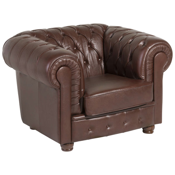 Max Winzer Bridgeport armchair brown