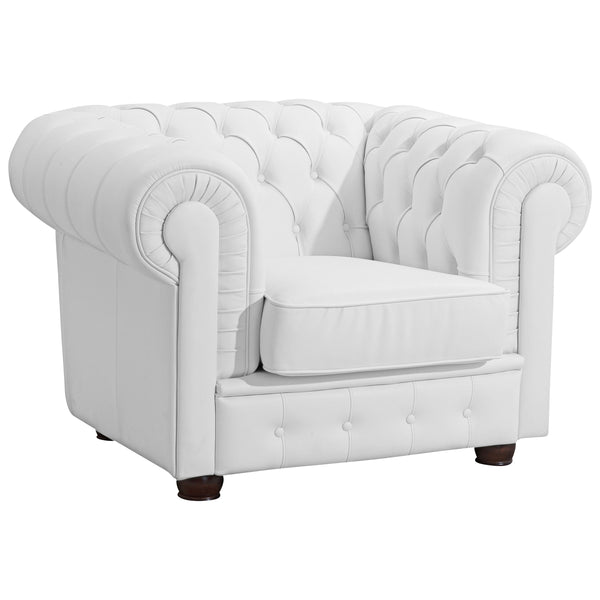 Max Winzer Bridgeport armchair white