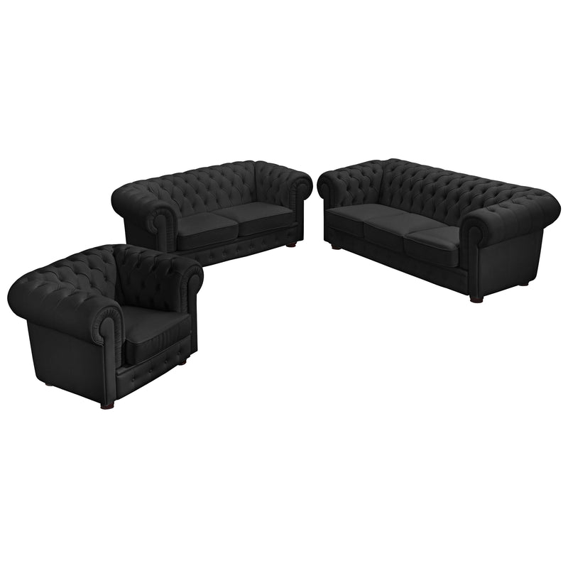 Max Winzer Sessel Bridgeport schwarz