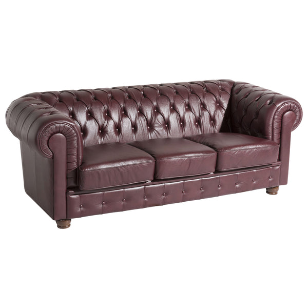 Max Winzer Sofa 3-Sitzer Bridgeport rot