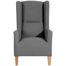 Chaise à dossier haut Bruno de Max Winzer anthracite