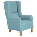 Max Winzer high-back chair Bruno aqua