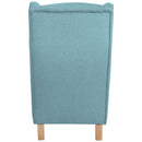 Max Winzer high-back chair Bruno aqua