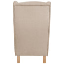 Chaise à dossier haut Bruno sable de Max Winzer