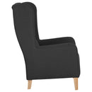 Max Winzer Hochlehnsessel Bruno schwarz