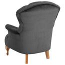 Fauteuil Camilla de Max Winzer anthracite