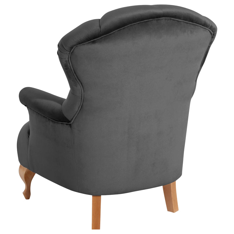 Max Winzer Sessel Camilla anthrazit