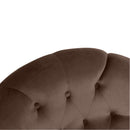 Fauteuil Camilla marron de Max Winzer