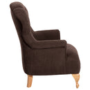 Fauteuil Camilla marron de Max Winzer