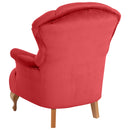 Fauteuil Camilla rouge de Max Winzer