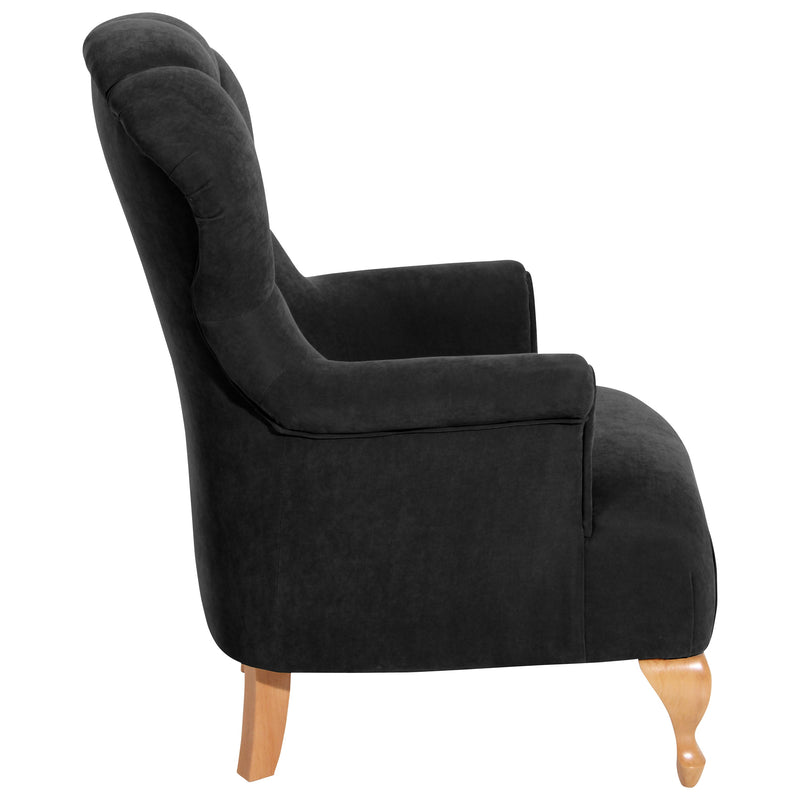 Max Winzer Sessel Camilla schwarz