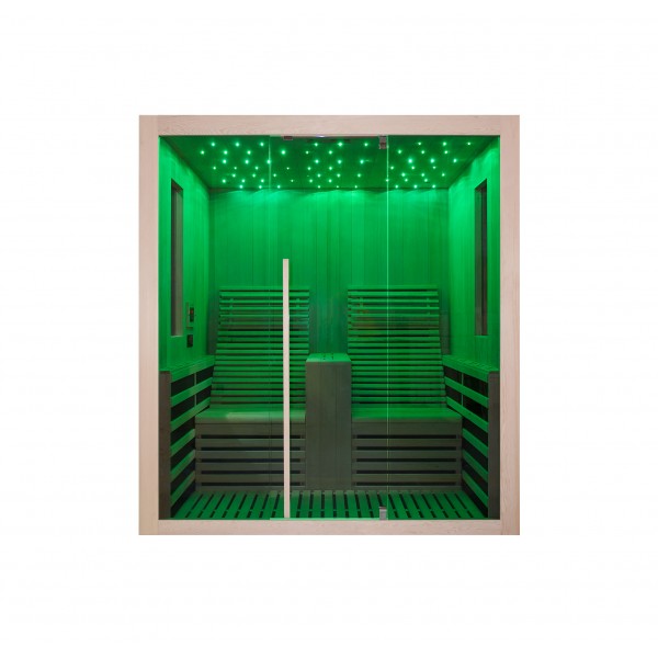 Sanotechnik CARBON 2 infrared cabin for 2 people, 180x150x195 cm