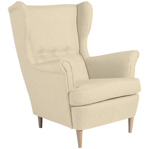 Max Winzer Ohrenbackensessel Clint beige