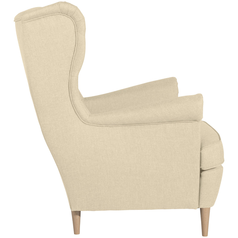 Max Winzer Ohrenbackensessel Clint beige