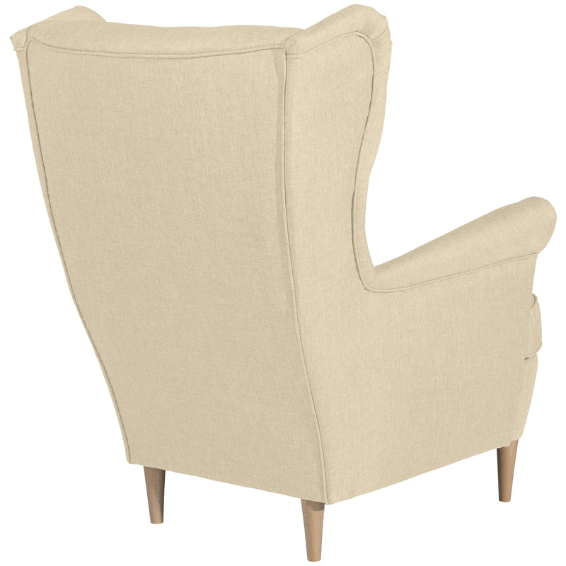 Max Winzer Ohrenbackensessel Clint beige