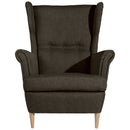 Max Winzer wingback chair Clint brown