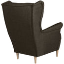 Max Winzer wingback chair Clint brown