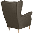 Fauteuil à oreilles Max Winzer Clint sahara