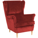 Fauteuil à oreilles Max Winzer Clint Brick