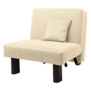 Chaise pliante Columbus beige de Max Winzer