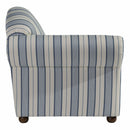 Accoudoir gauche Max Winzer Recamiere Corona bleu