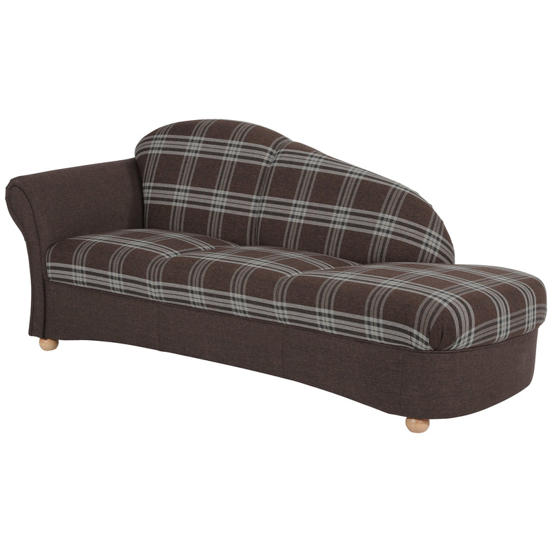 Max Winzer Recamiere Armlehne links Corona braun