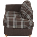 Max Winzer Recamiere Armlehne links Corona braun