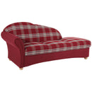 Max Winzer Recamiere Armlehne links Corona rot