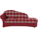 Max Winzer Recamiere Armlehne links Corona rot