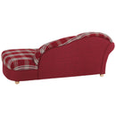 Max Winzer Recamiere Armlehne links Corona rot