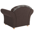 Fauteuil Corona marron de Max Winzer