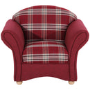 Fauteuil Max Winzer Corona rouge