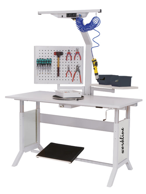 Bedrunka+Hirth Tisch workline mit elektrischer Höhenverstellung