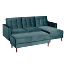 Max Winzer functional sofa with stool Easy Relax azure
