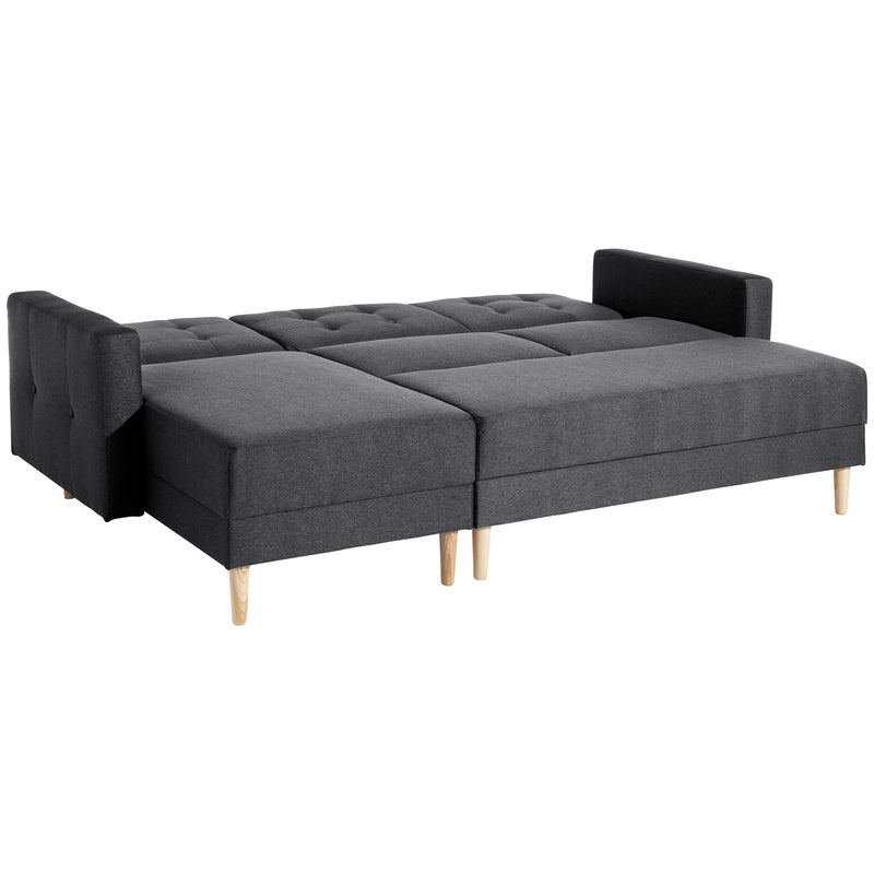 Max Winzer functional sofa with stool Easy Relax graphite