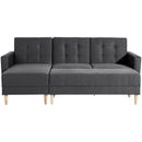 Canapé fonctionnel Max Winzer avec tabouret Easy Relax graphite